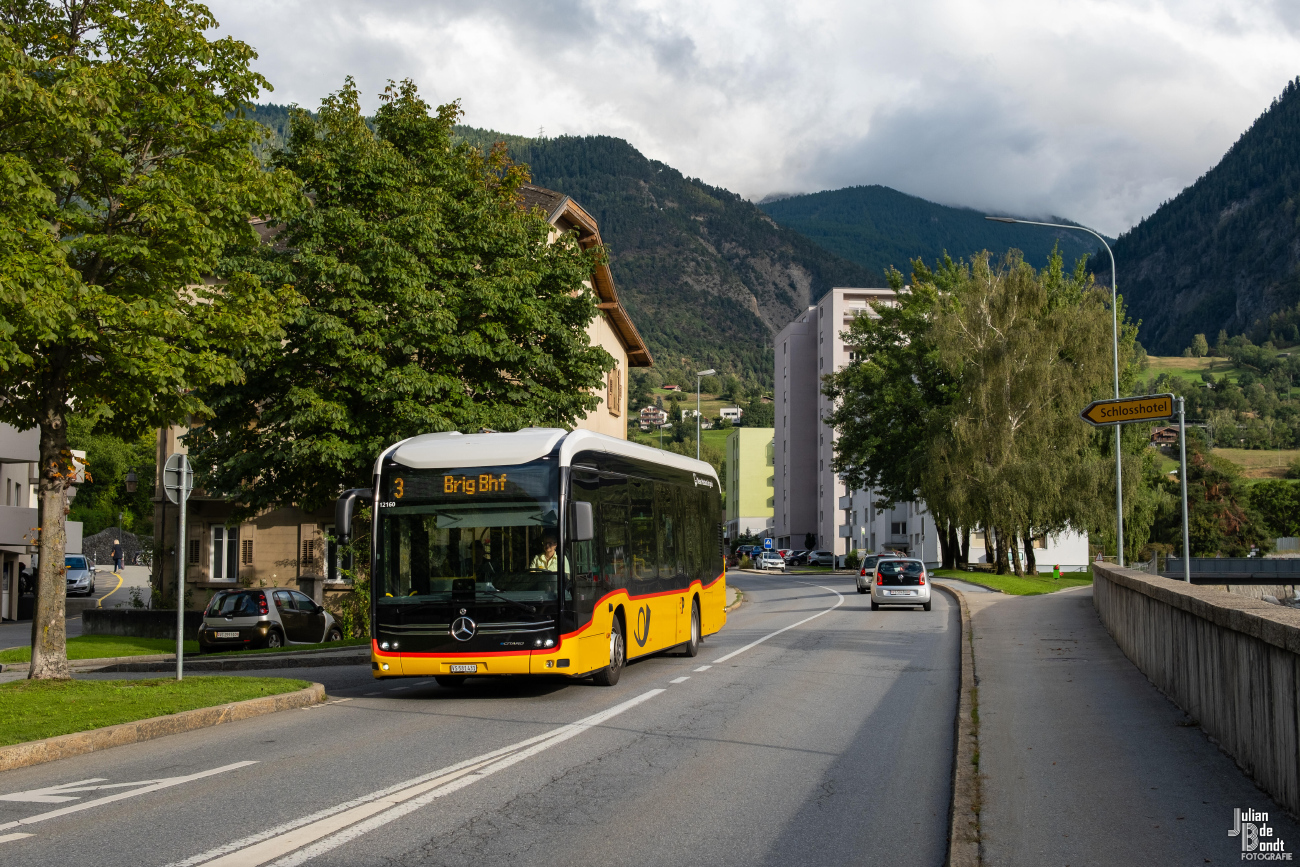 Бриг, Mercedes-Benz eCitaro № 12160 Бриг, Mercedes-Benz eCitaro № 12160
