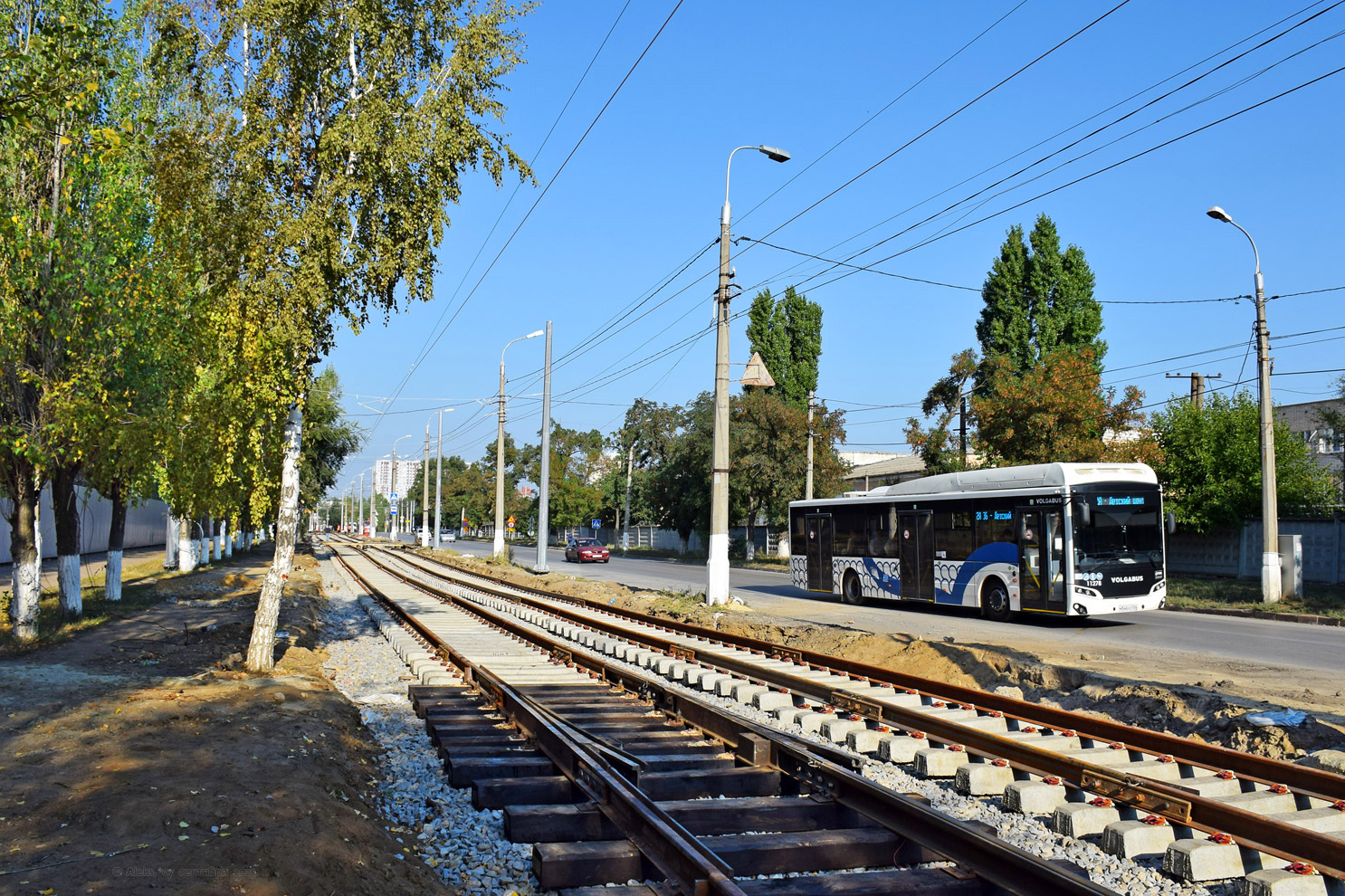 Volgograd — Reconstructions; Volgograd — Tram lines: [2] Second depot — West