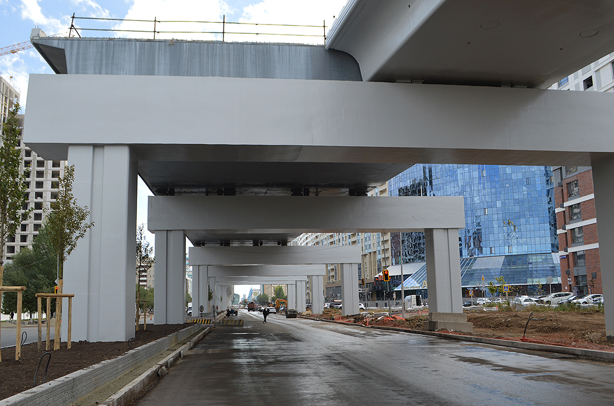 Astana — Construction of LRT