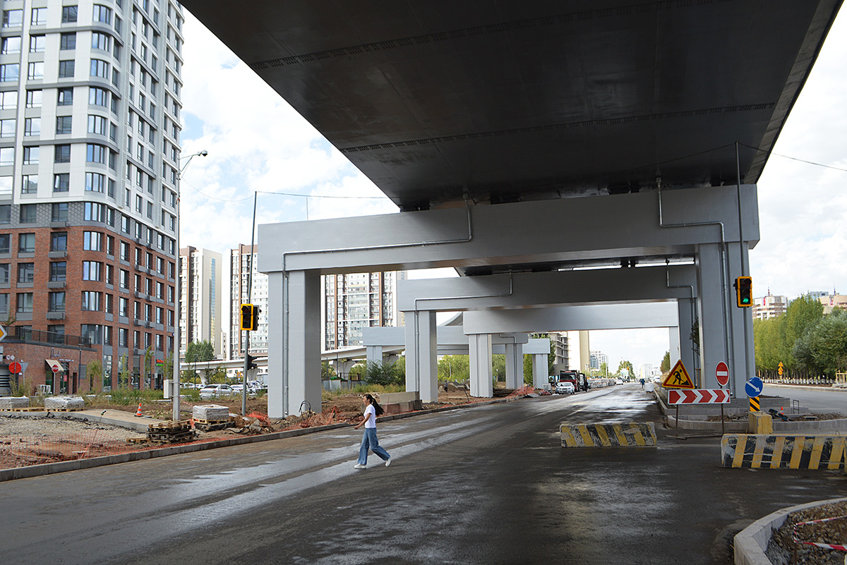 Astana — Construction of LRT