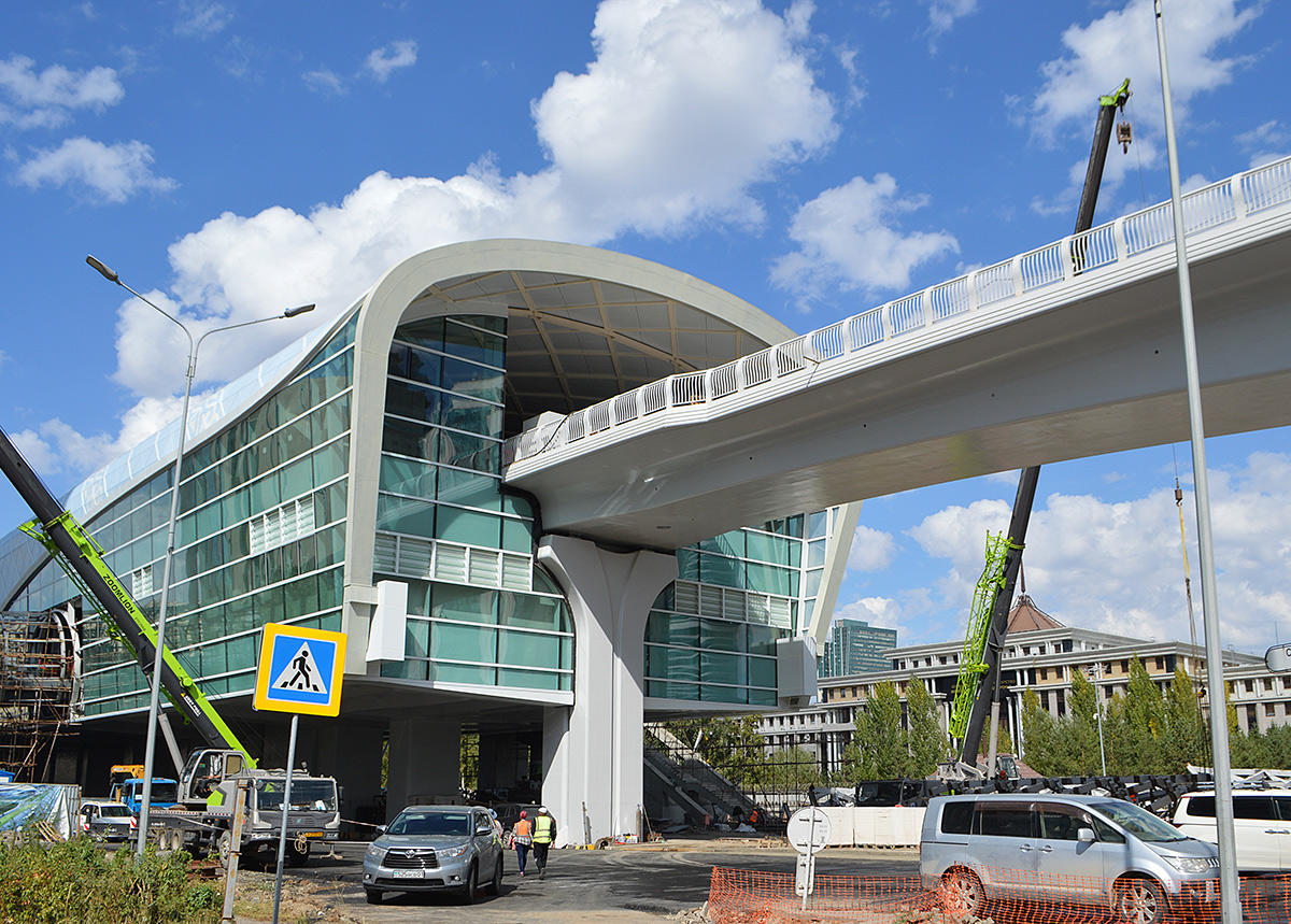 Astana — Construction of LRT