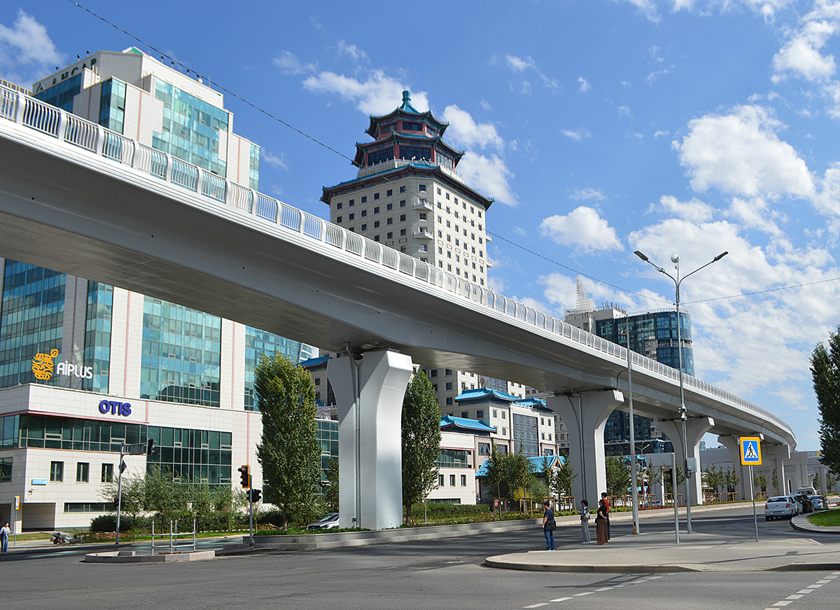 Astana — Construction of LRT