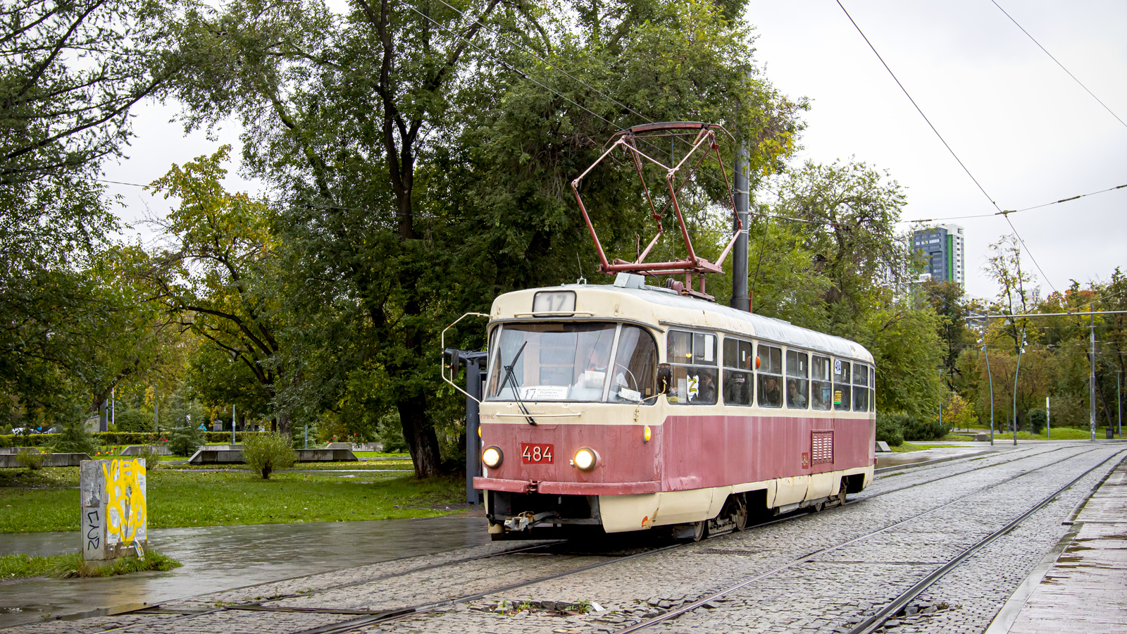 Екатеринбург, Tatra T3SU (двухдверная) № 484