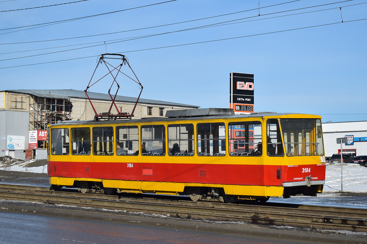 Барнаул, Tatra T6B5SU № 3184