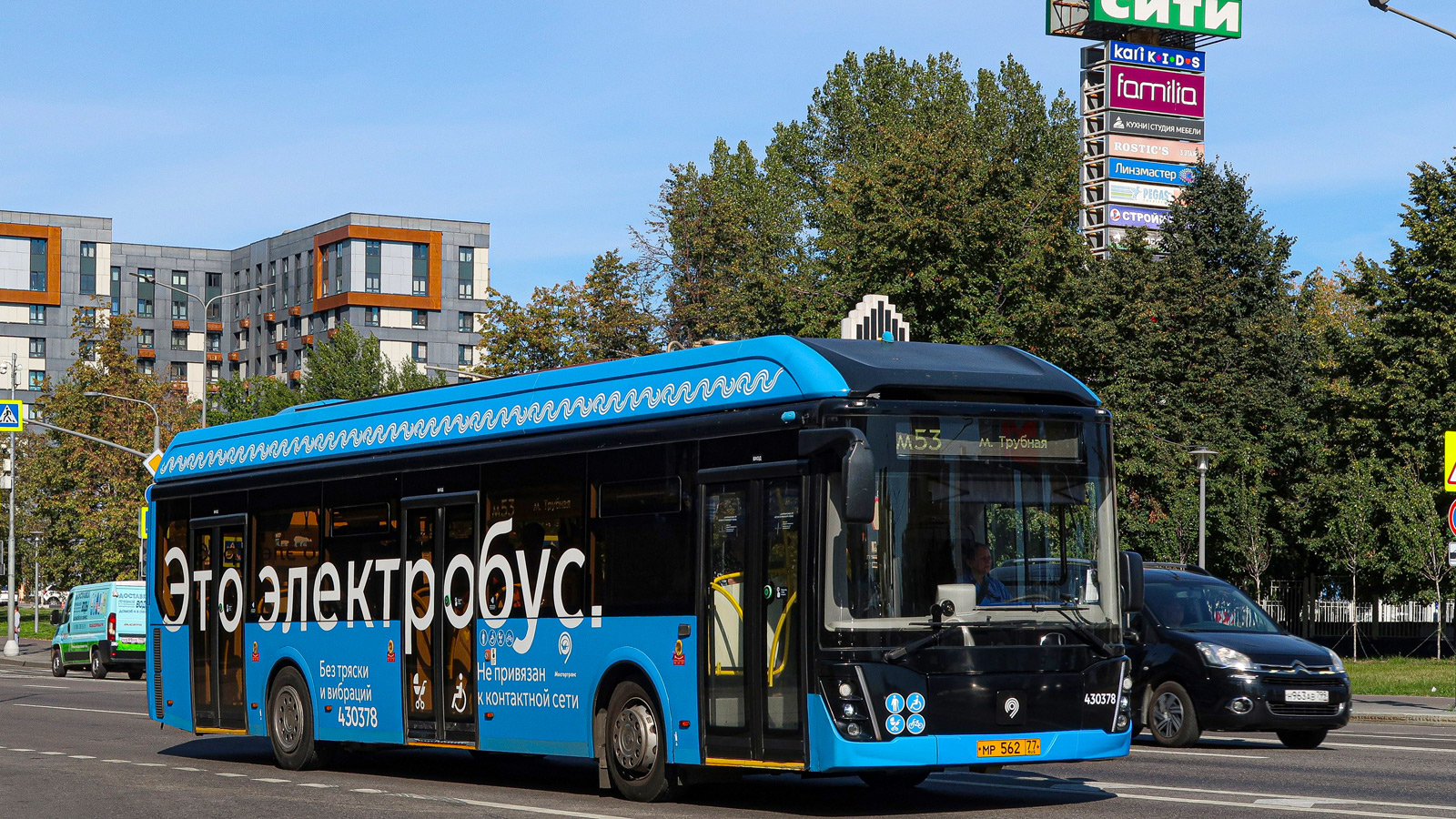 Moscow, LiAZ-6274 # 430378 Moscow, LiAZ-6274 # 430378