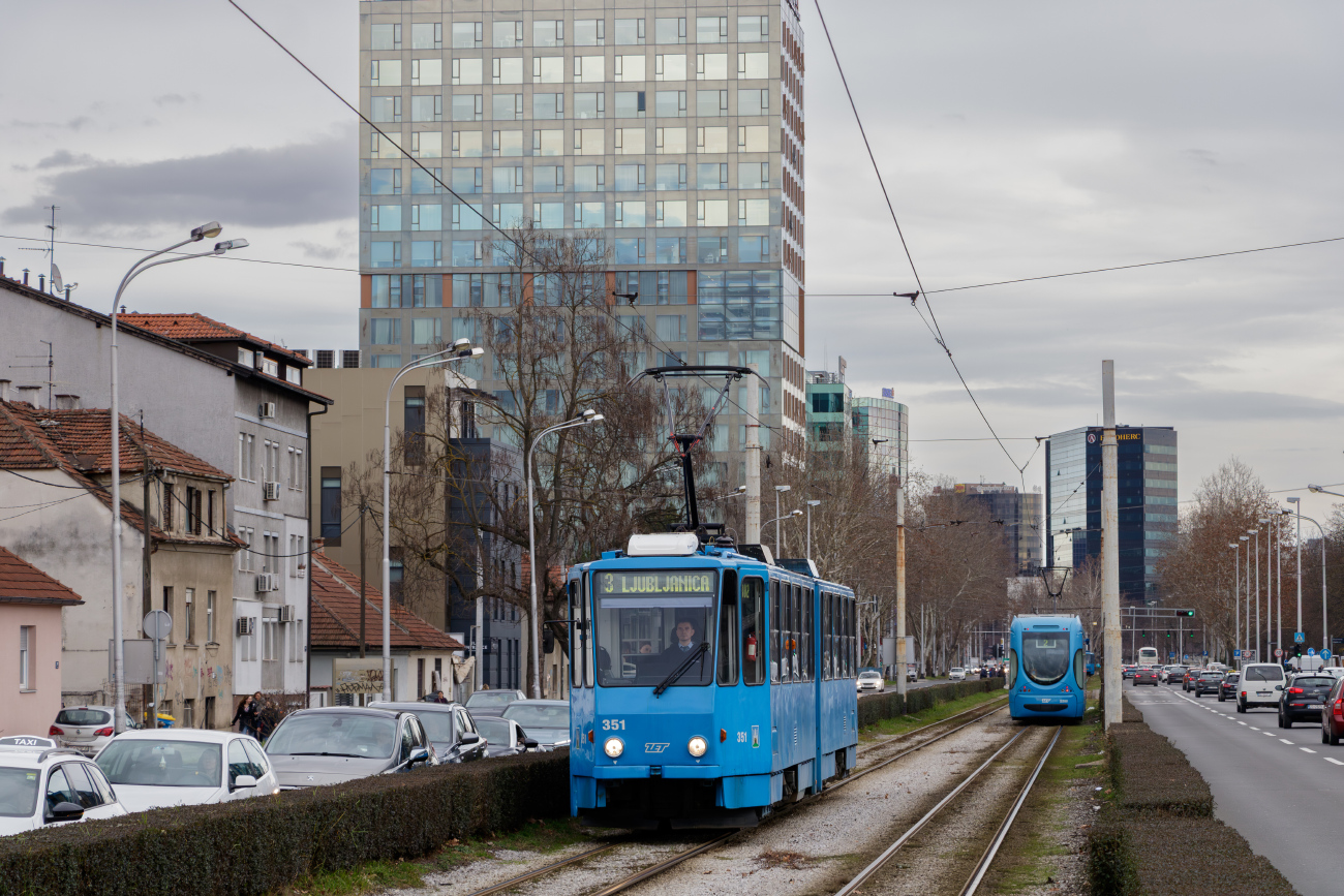 Zagreb, Tatra KT4YUt # 351