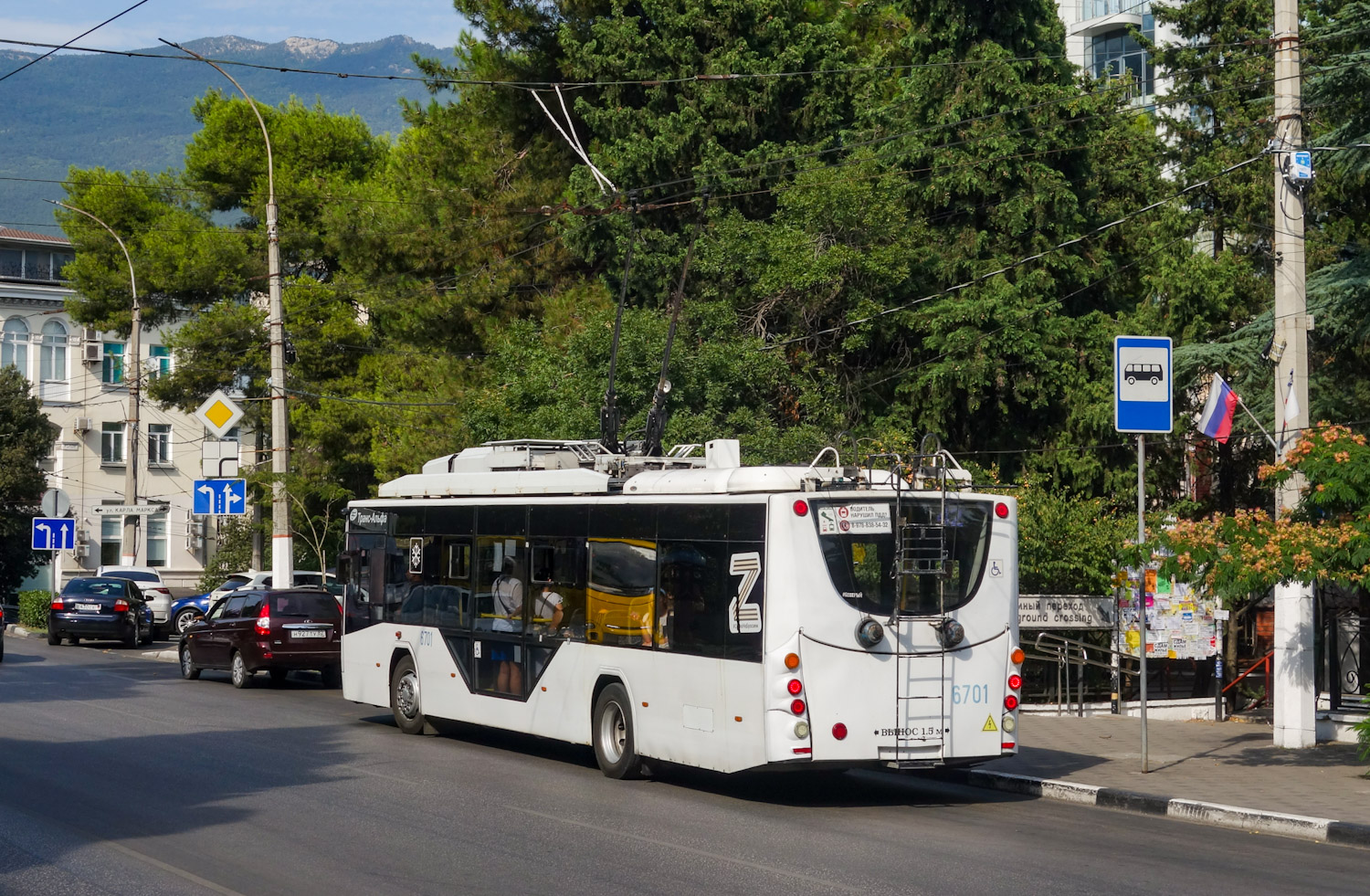 Кримський тролейбус, ВМЗ-5298.01 «Авангард» № 6701