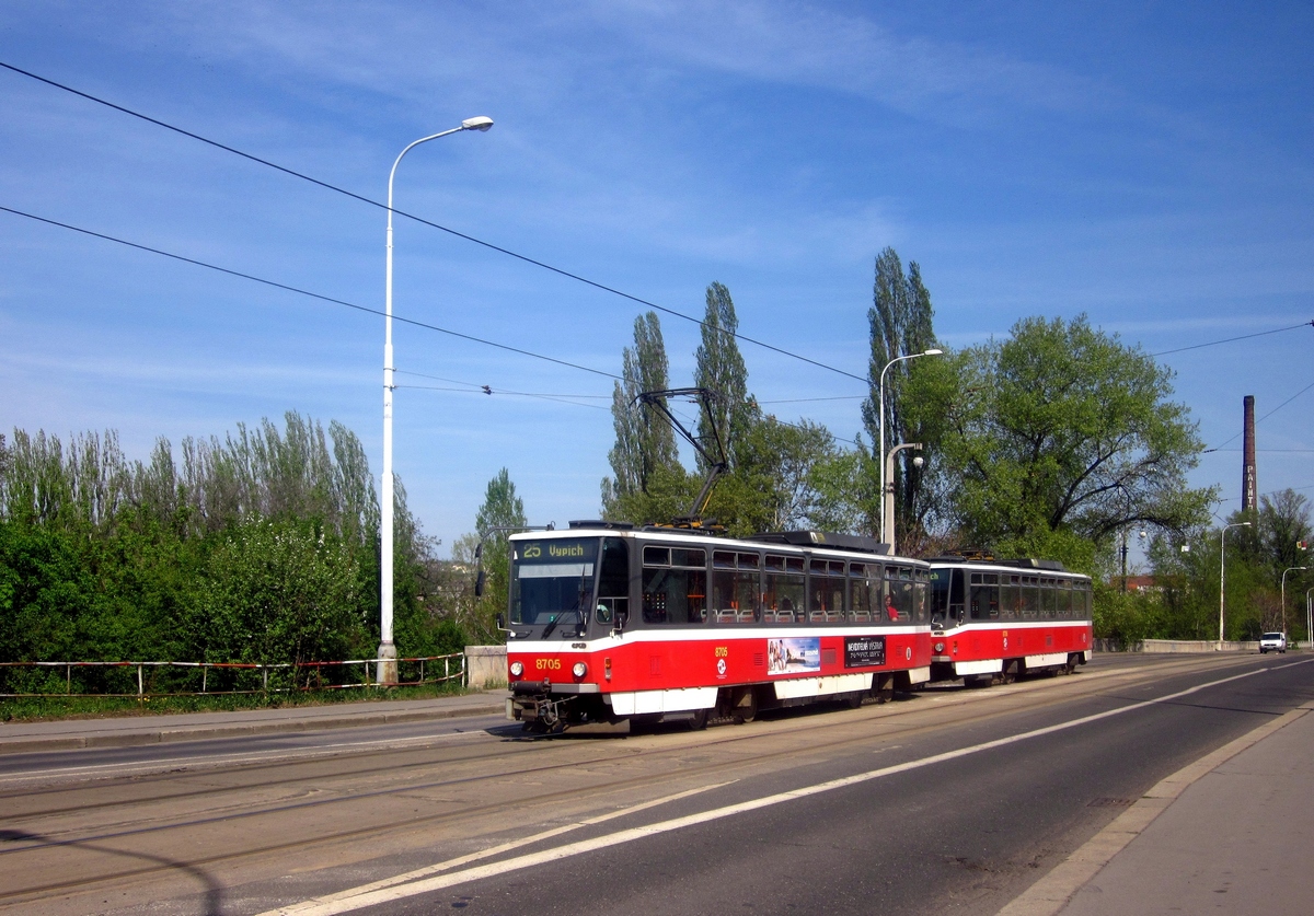 Прага, Tatra T6A5 № 8705
