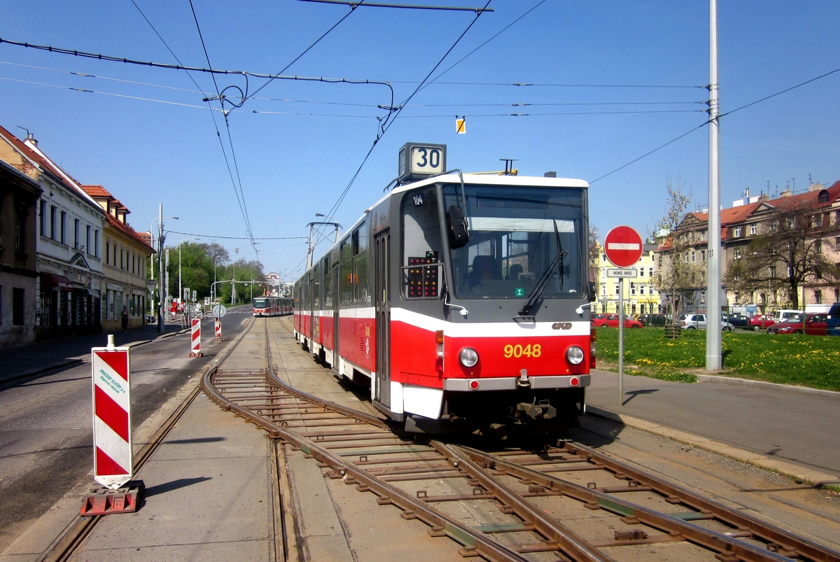 Прага, Tatra KT8D5 № 9048