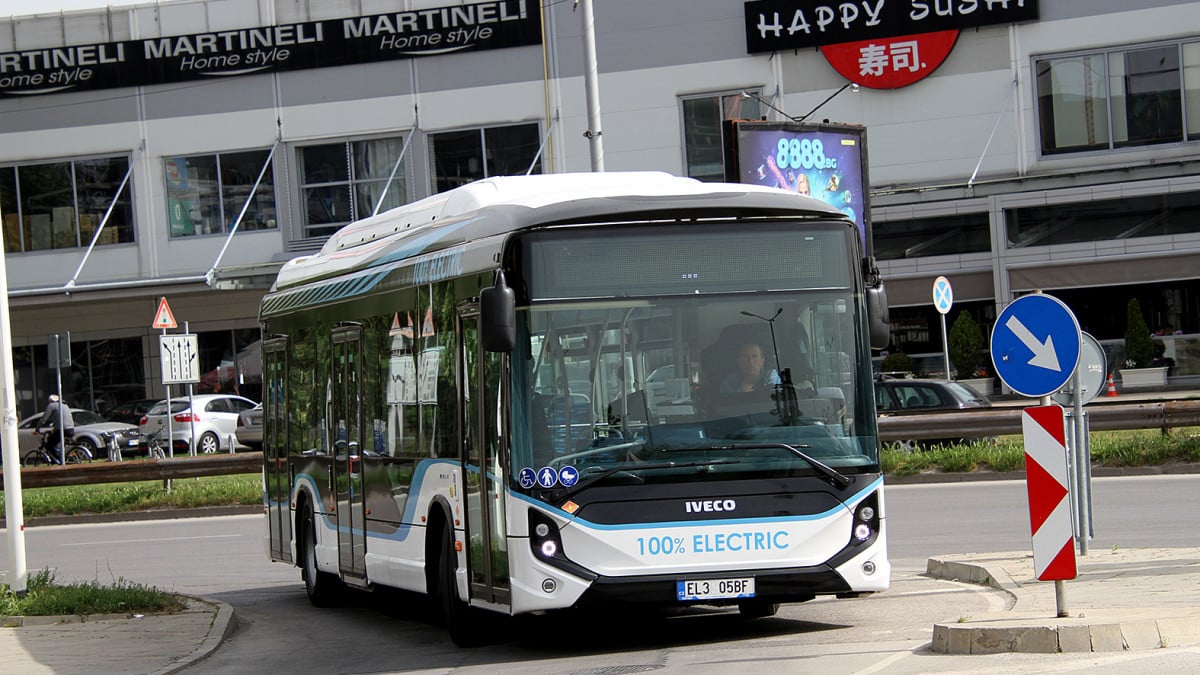 Пловдив, IVECO E-Way 12M № EL3 05BF; Пловдив — Электробусы на испытаниях в Пловдиве 2015 — 2024 гг.