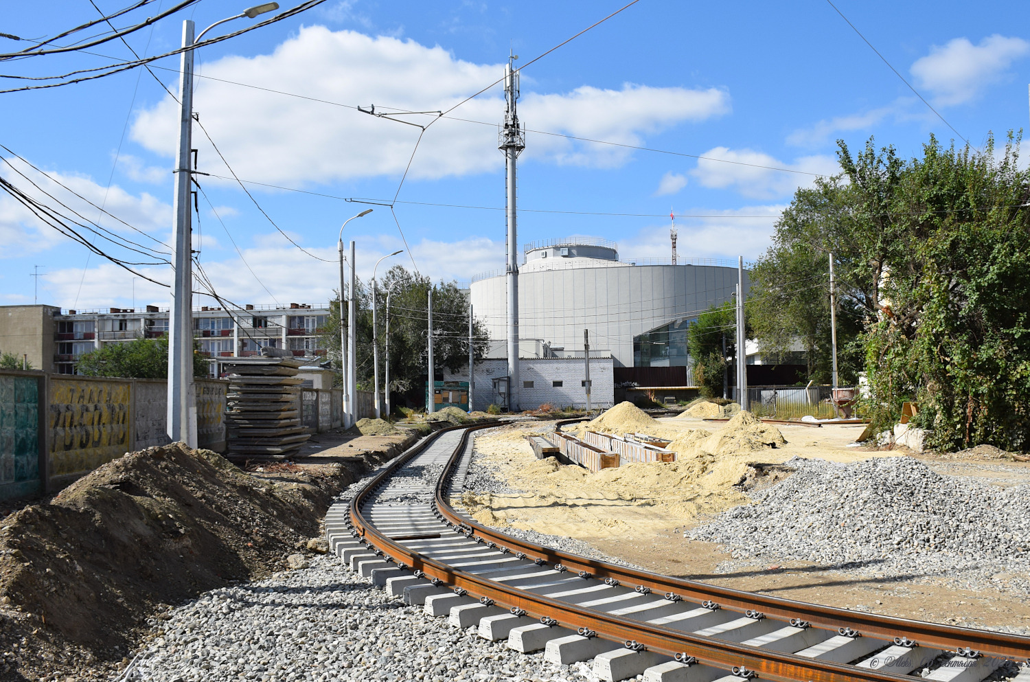 Volgograd — Reconstructions; Volgograd — Tram lines: [2] Second depot — Center