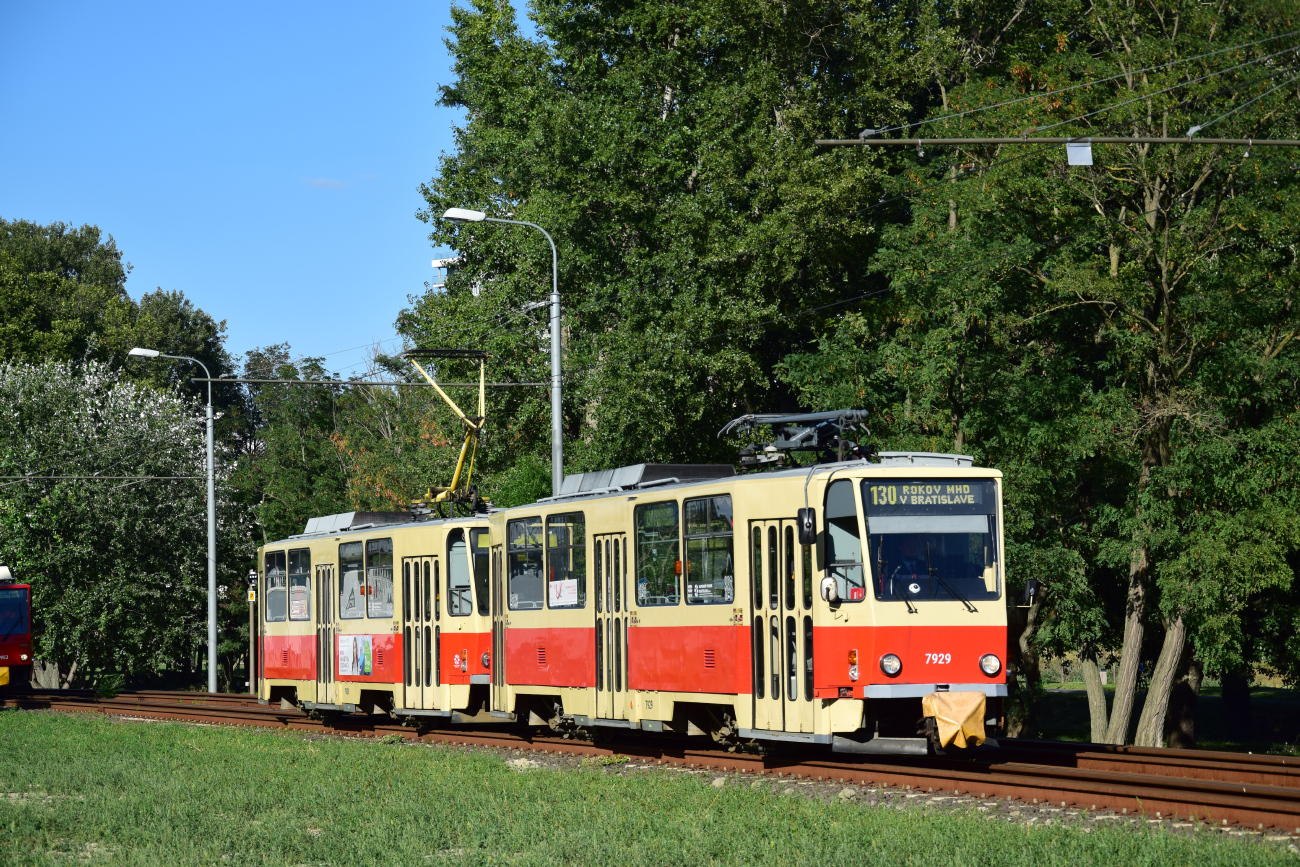 Братислава, Tatra T6A5 № 7929; Братислава — 130 лет городскому транспорту