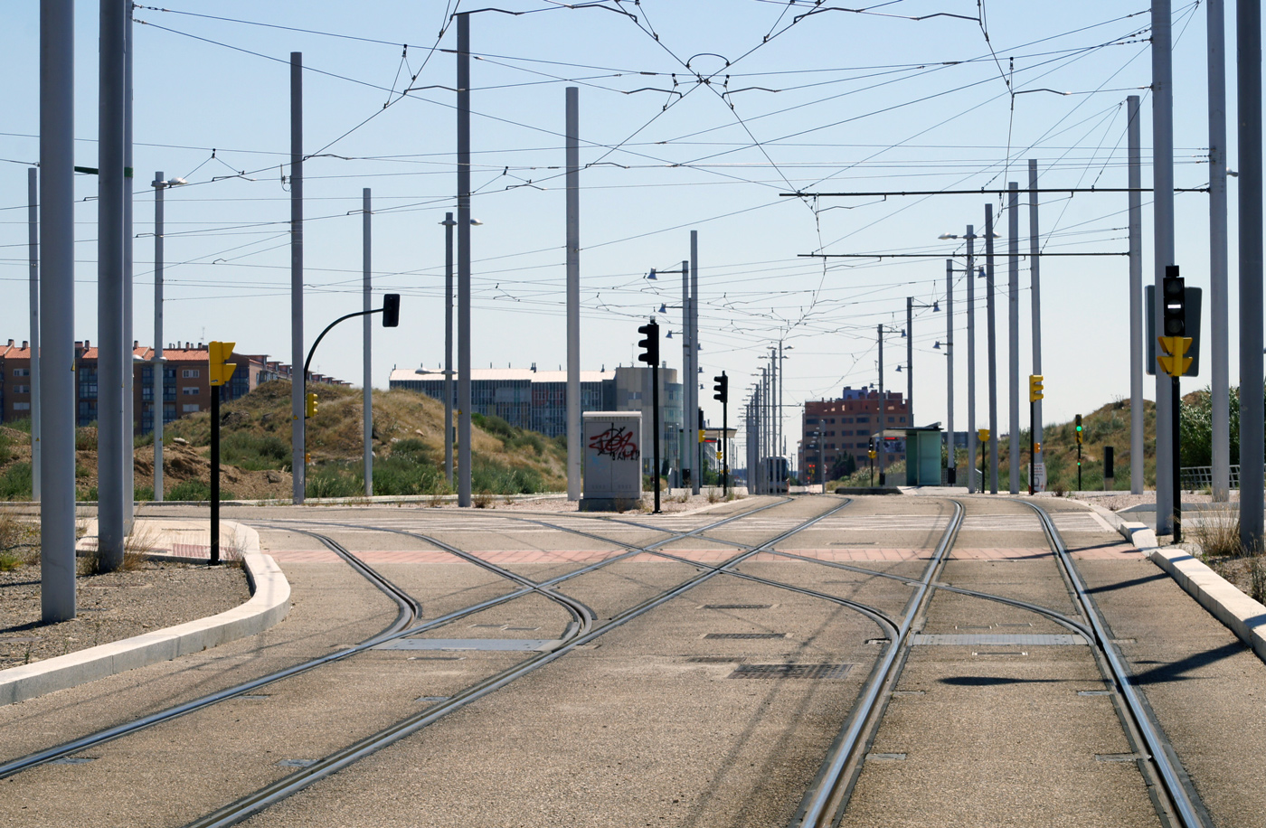Zaragoza — Modern Tramway — Lines and Infrastructure