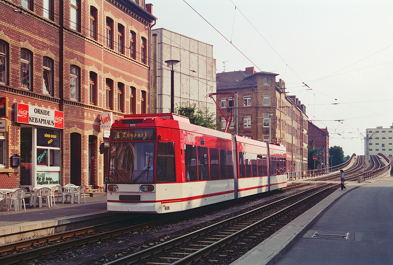 Erfurt, Duewag MGT6DE č. 606; Erfurt — Old photos