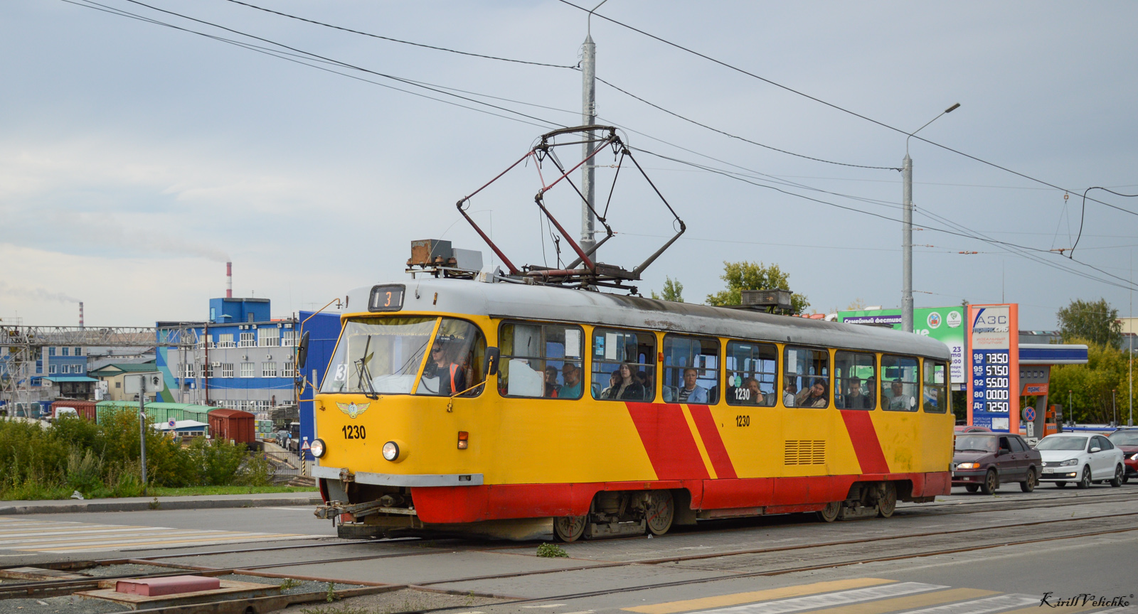 Барнаул, Tatra T3SU КВР Барнаул № 1230
