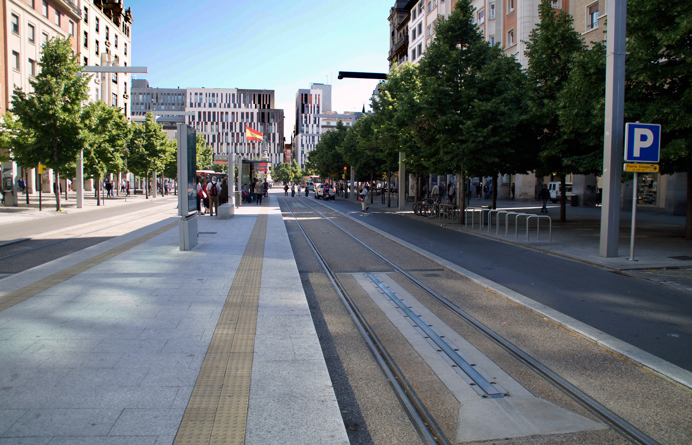 Сарагоса — Современный трамвай — Линии и инфраструктура