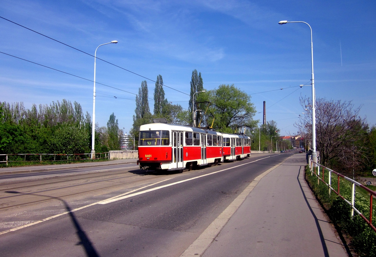 Прага, Tatra T3R.P № 8461