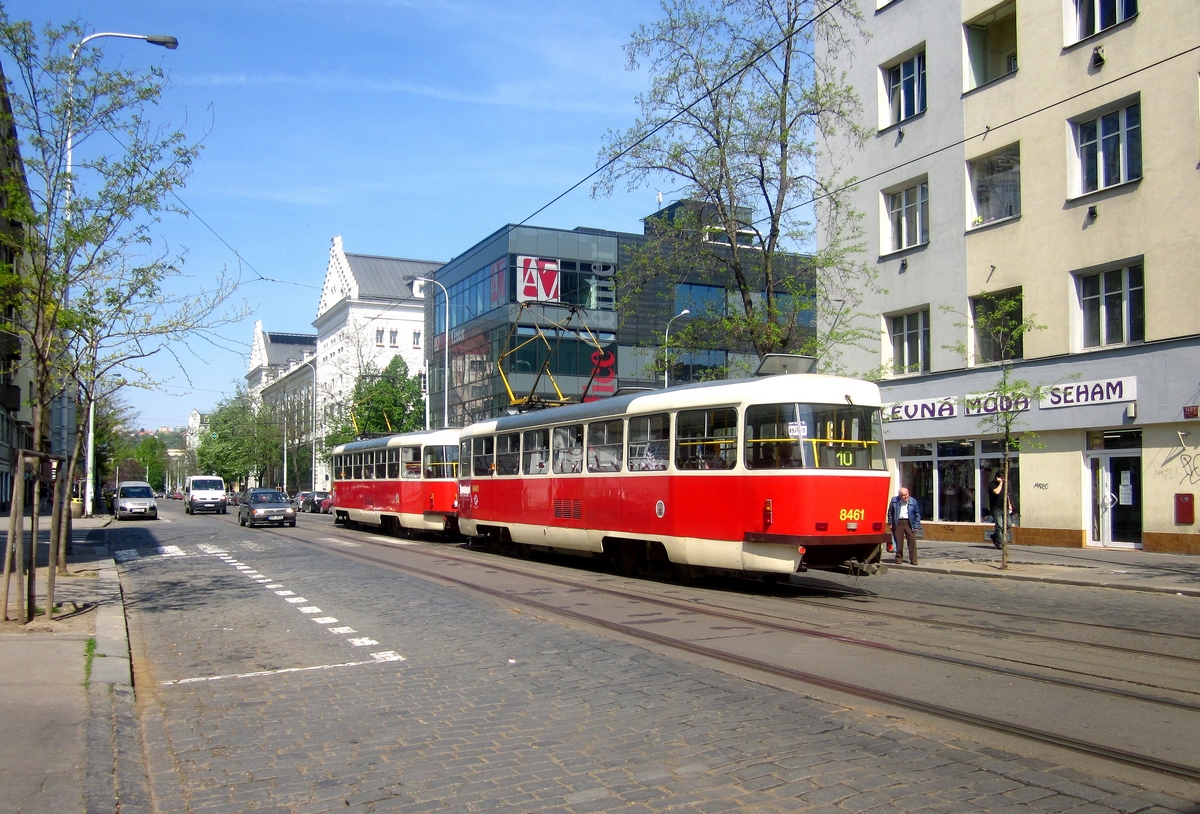 Прага, Tatra T3R.P № 8461