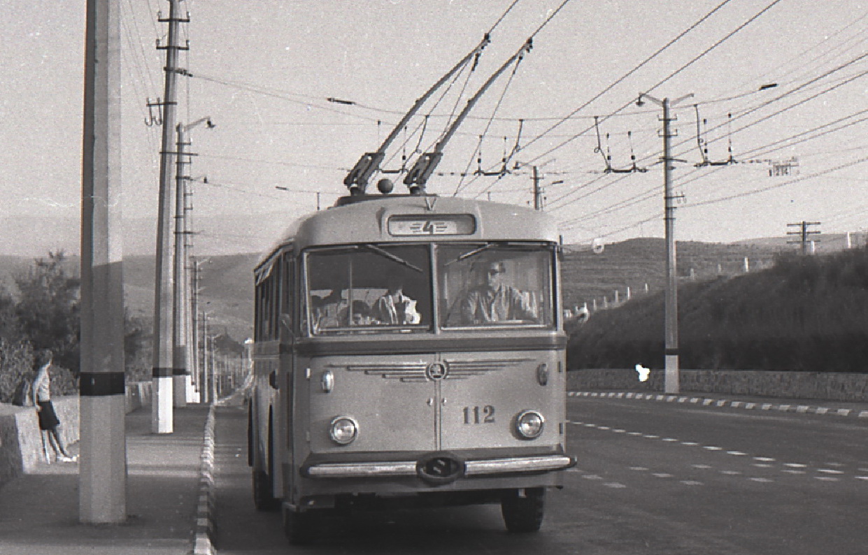 Крымский троллейбус, Škoda 8Tr10 № 112; Крымский троллейбус — Исторические фотографии (1959 — 2000)