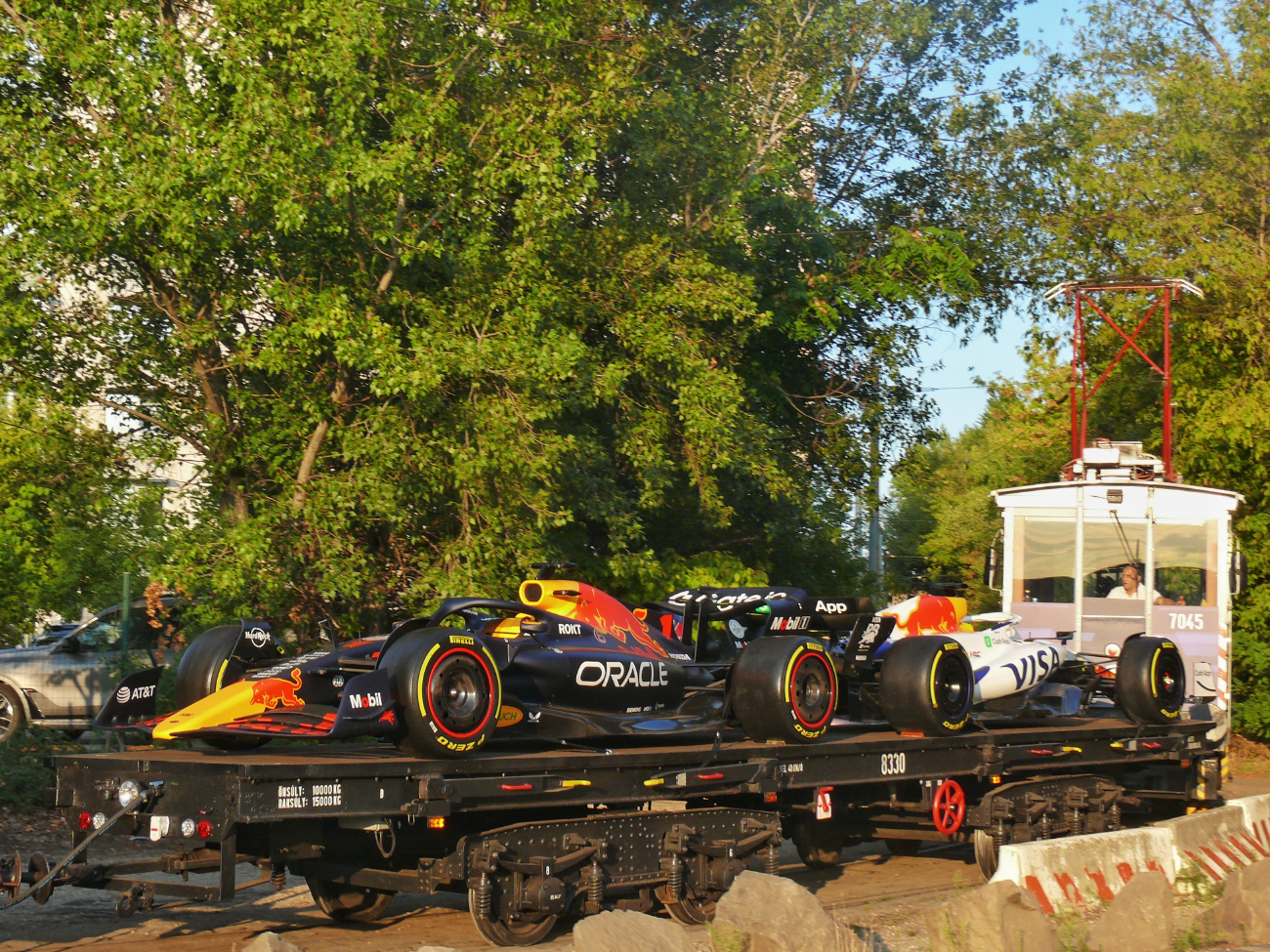 Будапешт, Четырёхосный прицепной вагон № 8330