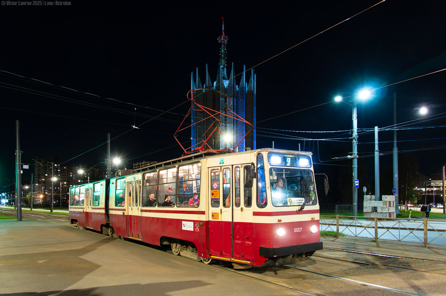 Санкт-Петербург, ЛВС-86К № 5007