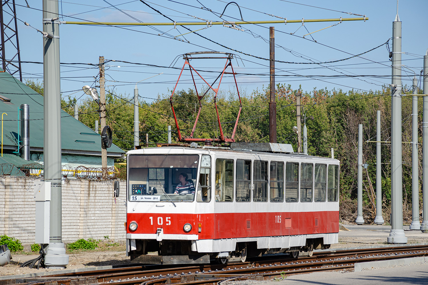 Липецк, Tatra T6B5SU № 105