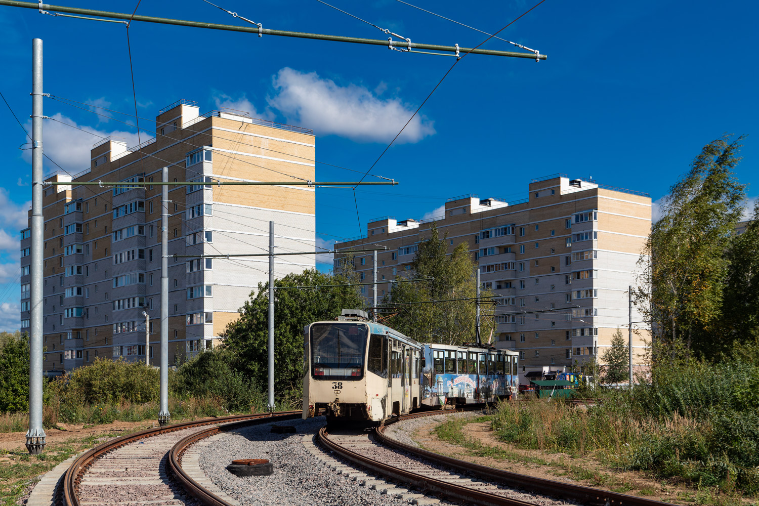Yaroslavl, 71-619KT № 38; Yaroslavl — Reconstruction of the tram lines under the concession agreement. Stage #2