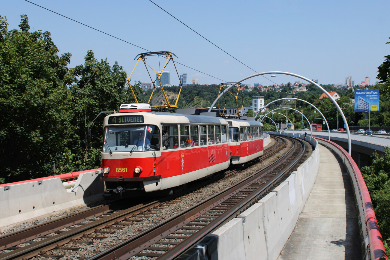 Прага, Tatra T3R.P № 8561