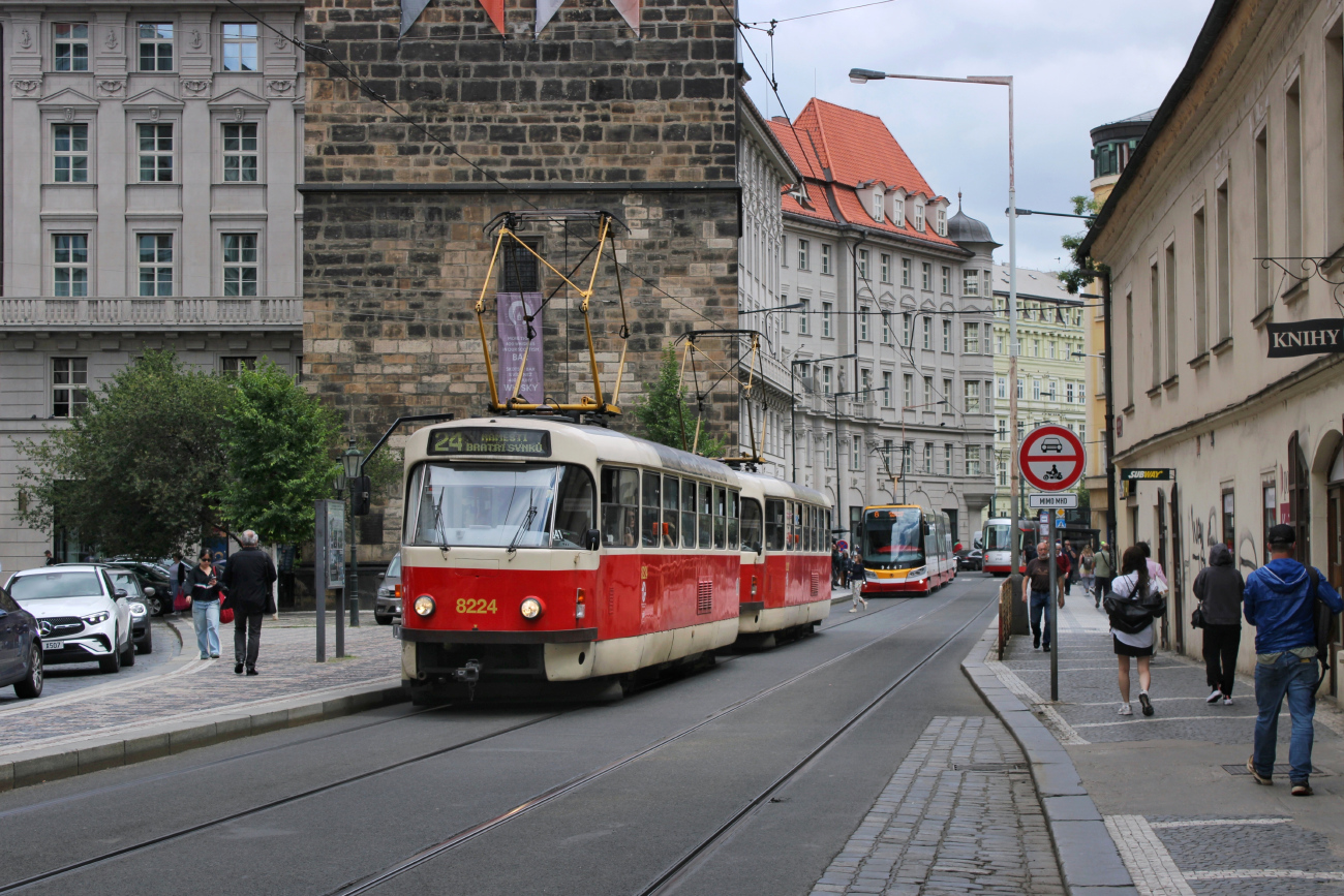 Прага, Tatra T3R.P № 8224