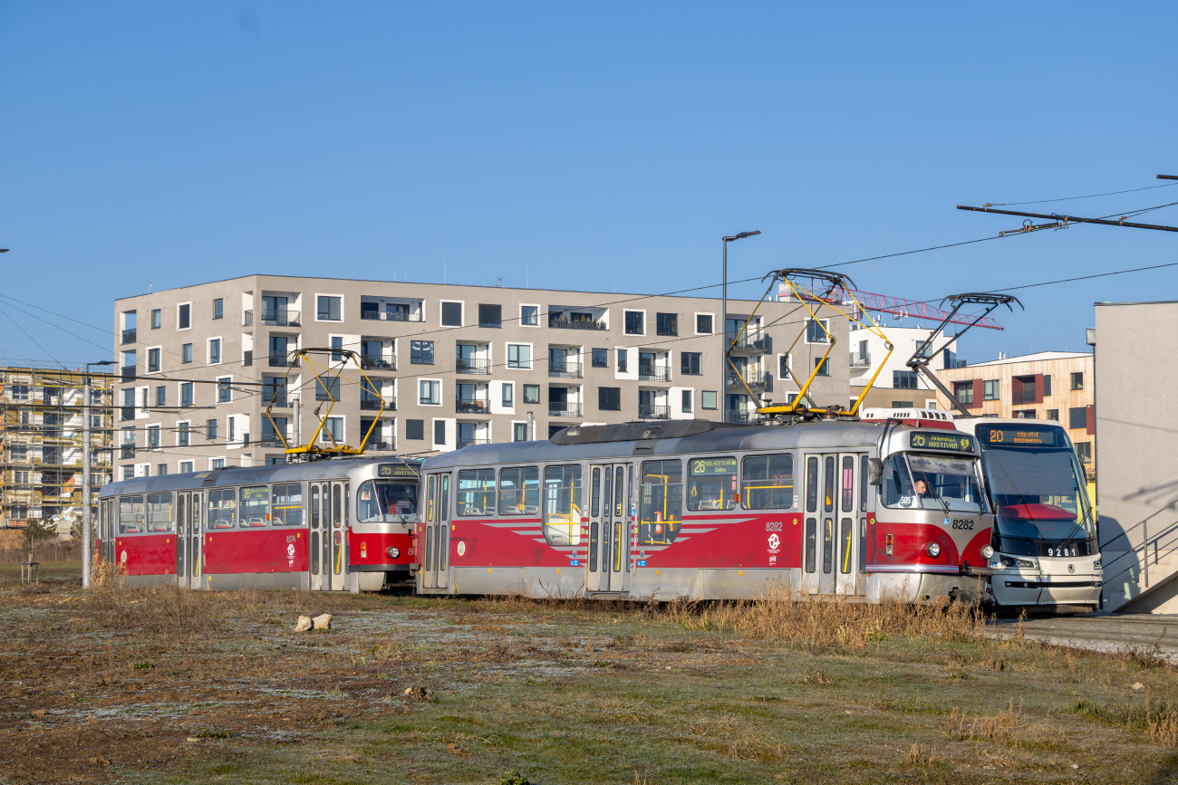 Прага, Tatra T3R.PLF № 8282