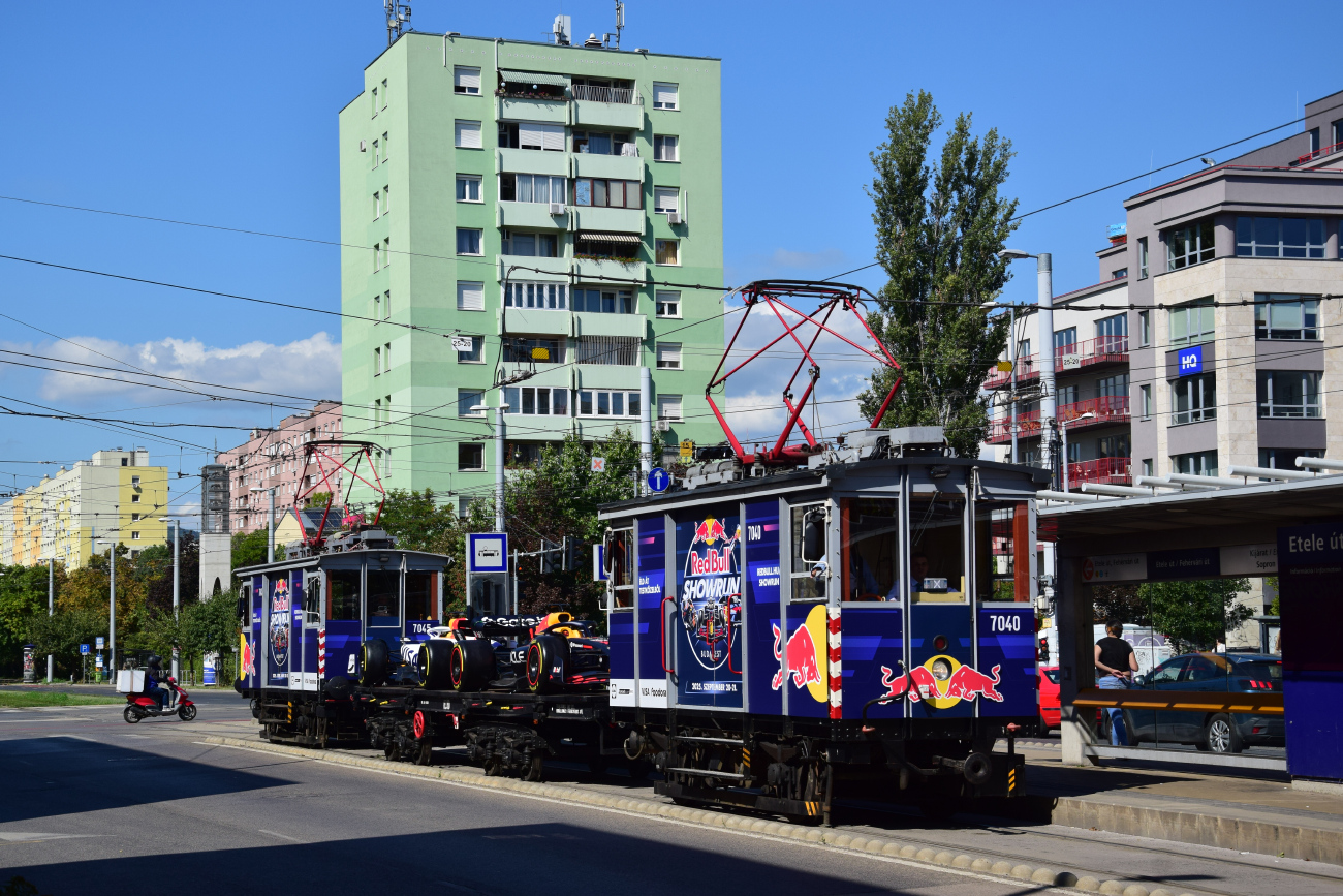 Budapest, Freight motor car — 7040