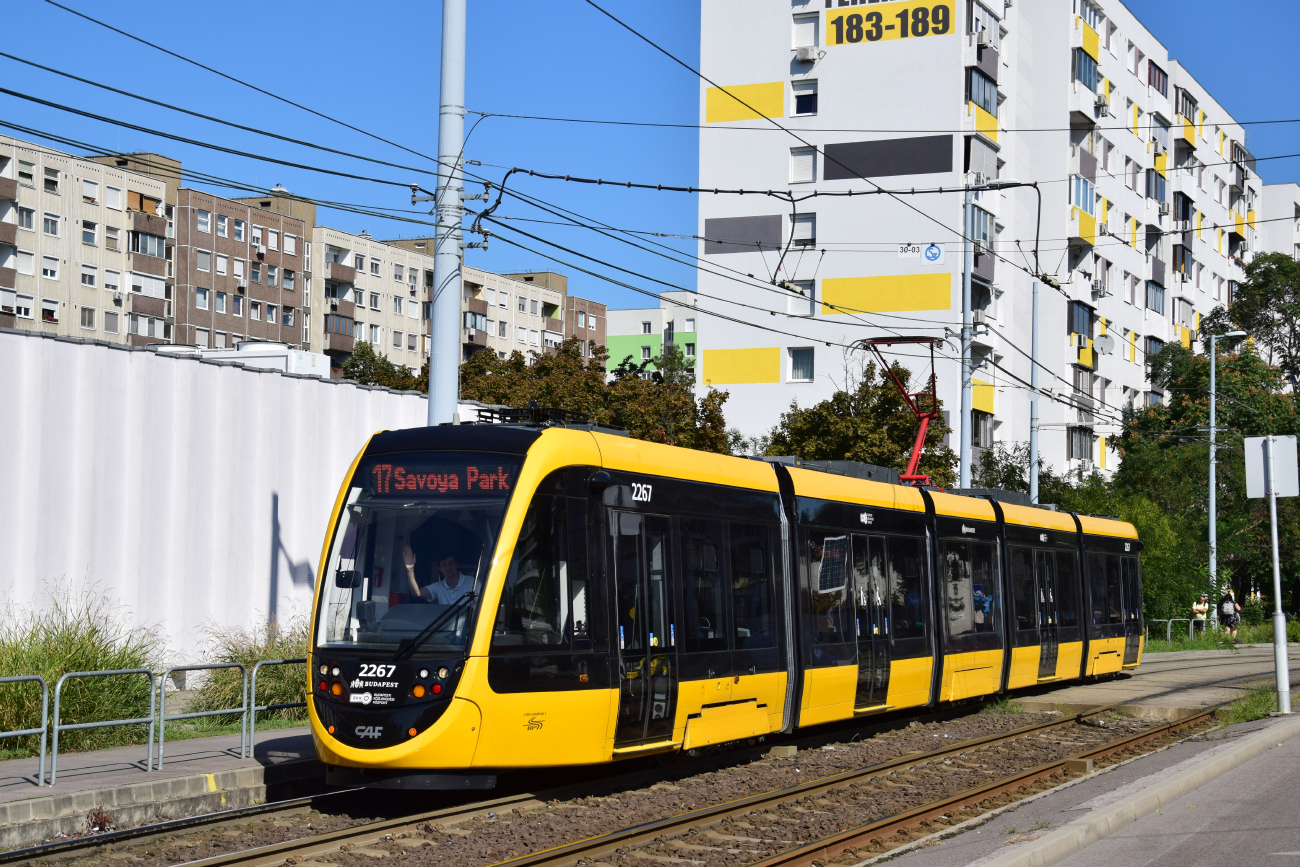 Budapešť, CAF Urbos 3 č. 2267