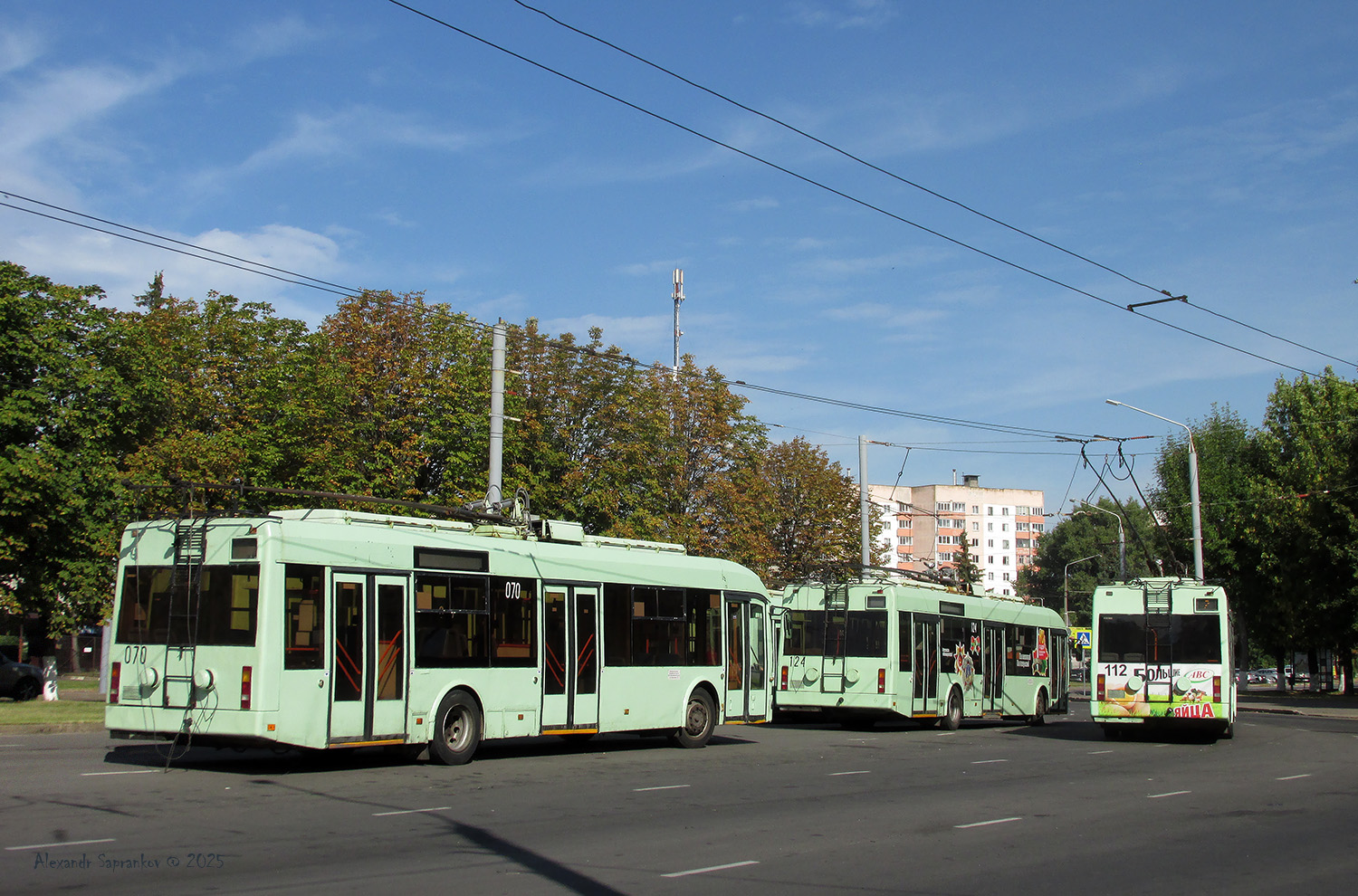 Могилёв, БКМ 32102 № 070; Могилёв, БКМ 321 № 124; Могилёв, БКМ 32102 № 112; Могилёв — Конечные станции