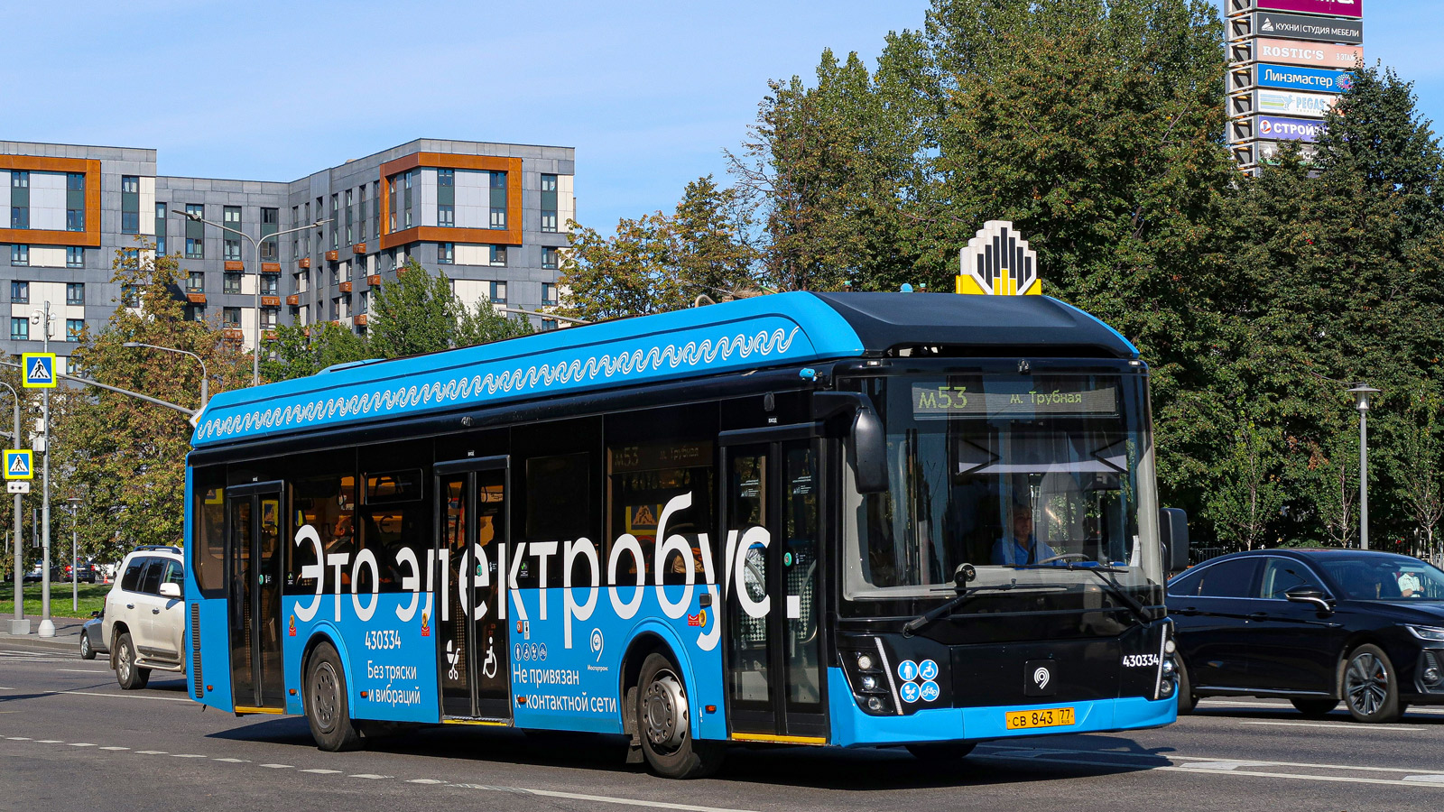 Москва, ЛиАЗ-6274 № 430334