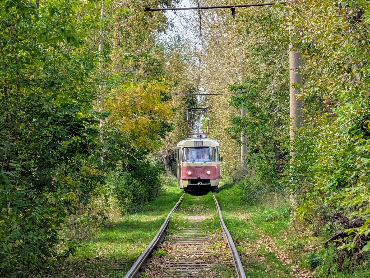 Екатеринбург, Tatra T3SU № 698; Екатеринбург — Линия на Зеленый Остров