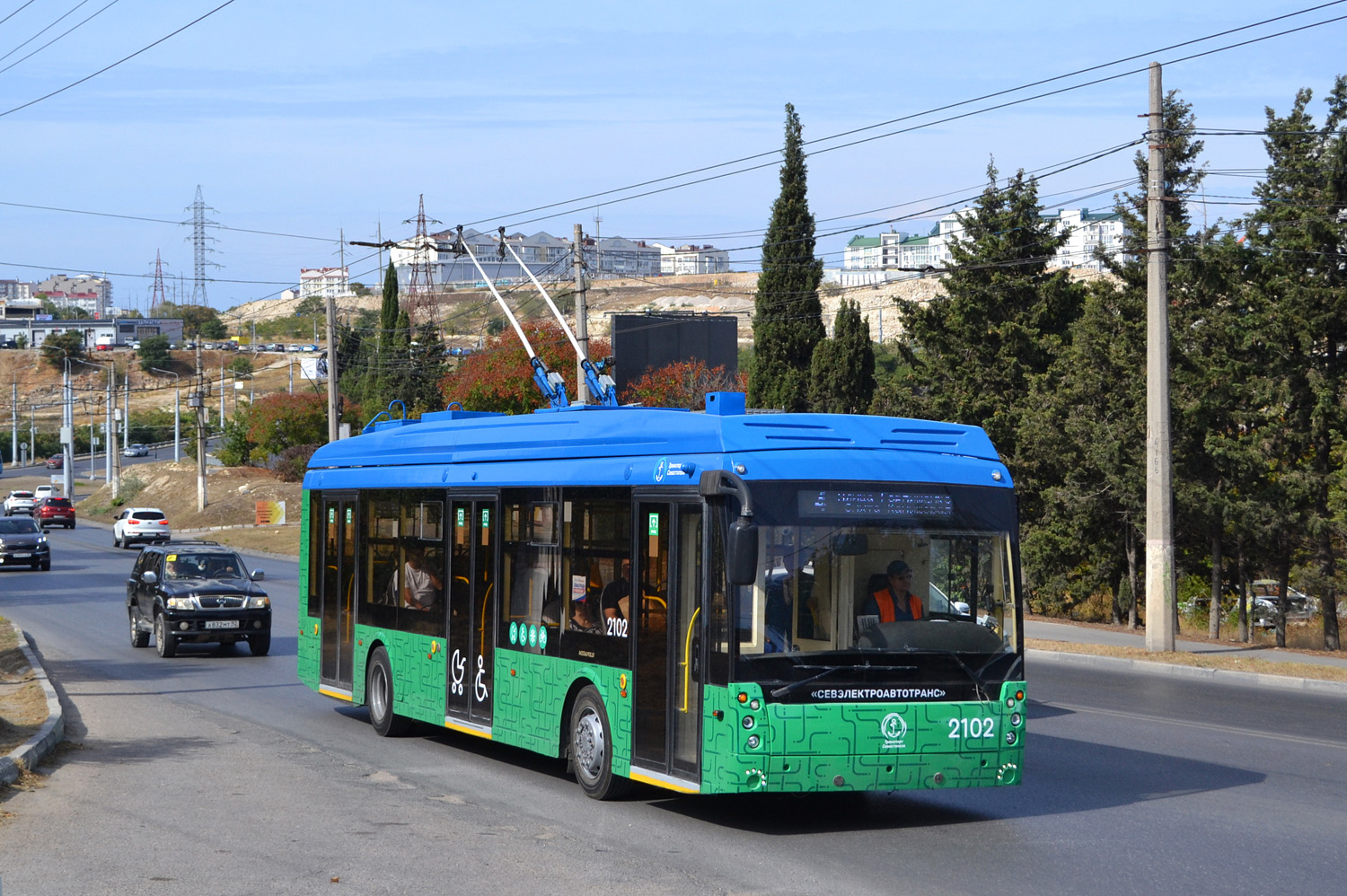 Севастополь, Тролза-5265.02 «Мегаполис» № 2102