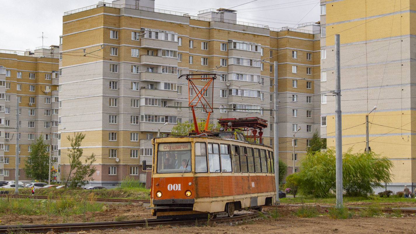 Yaroslavl, 71-605 (KTM-5M3) č. 001; Yaroslavl — Reconstruction of the tram lines under the concession agreement. Stage #2