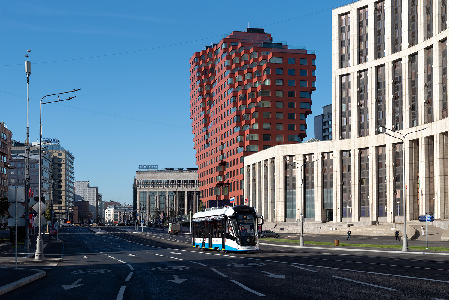 Москва — Трамвайные линии: ЦАО