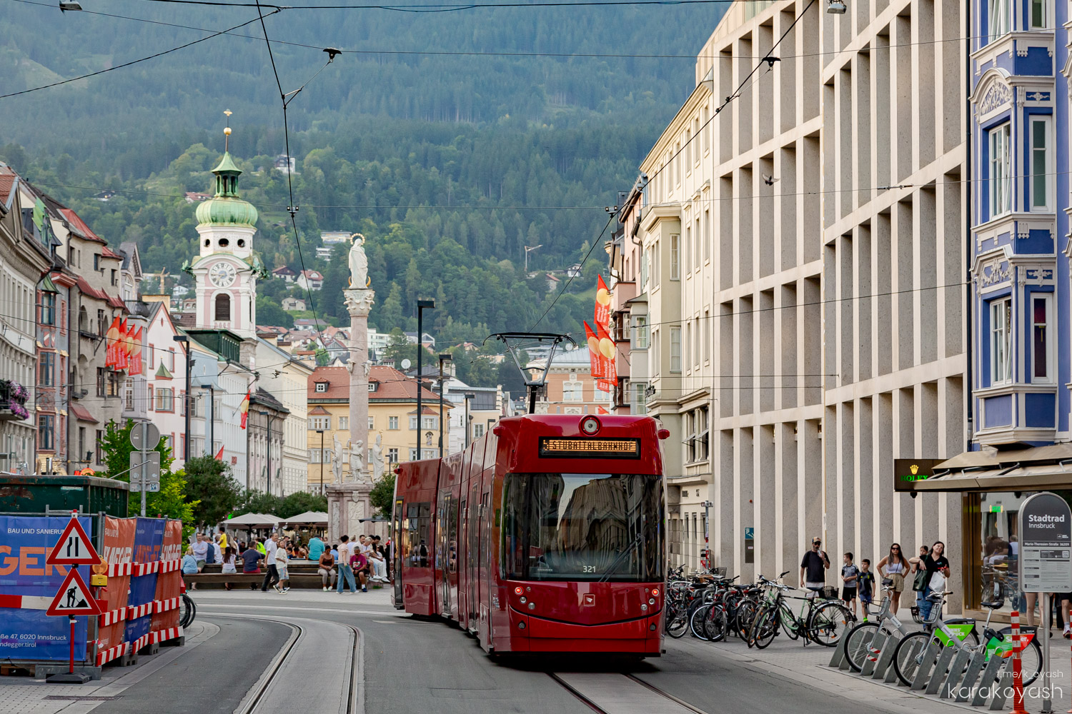 Innsbruck, Bombardier Flexity Outlook č. 321
