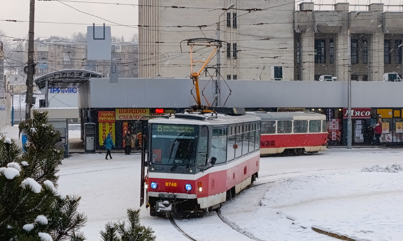 Harkov, Tatra T6A5 Nr. 8748