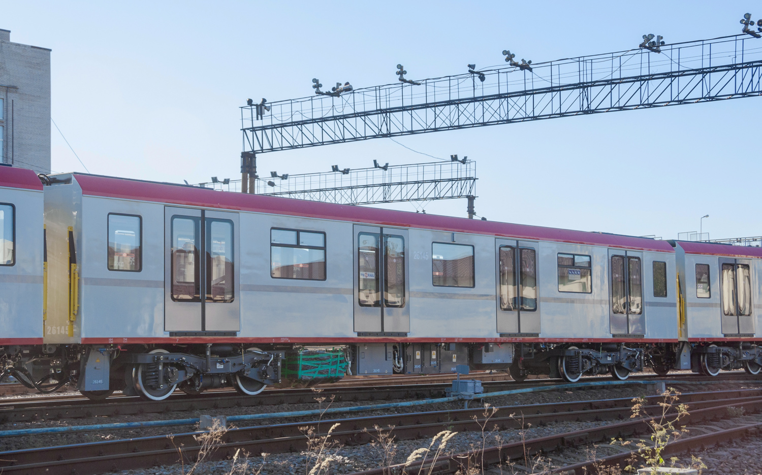 Санкт-Петербург, 81-726.1 «Балтиец» № 26145; Санкт-Петербург — Метрополитен — Перегонка вагонов метро по ж/д