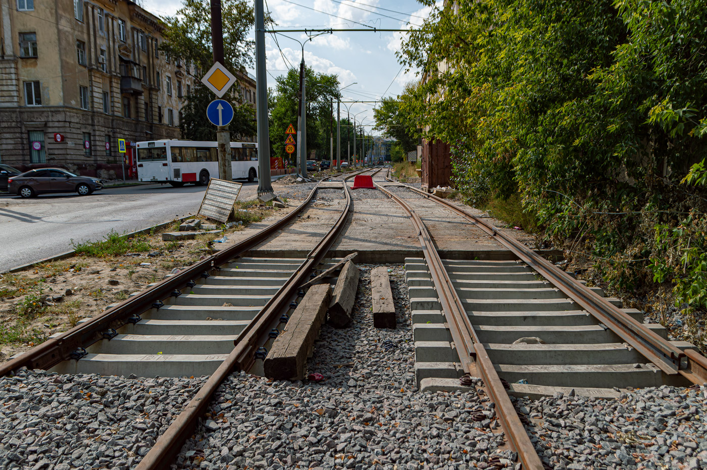 Липецк — Ремонт трамвайных путей в рамках концессионного соглашения