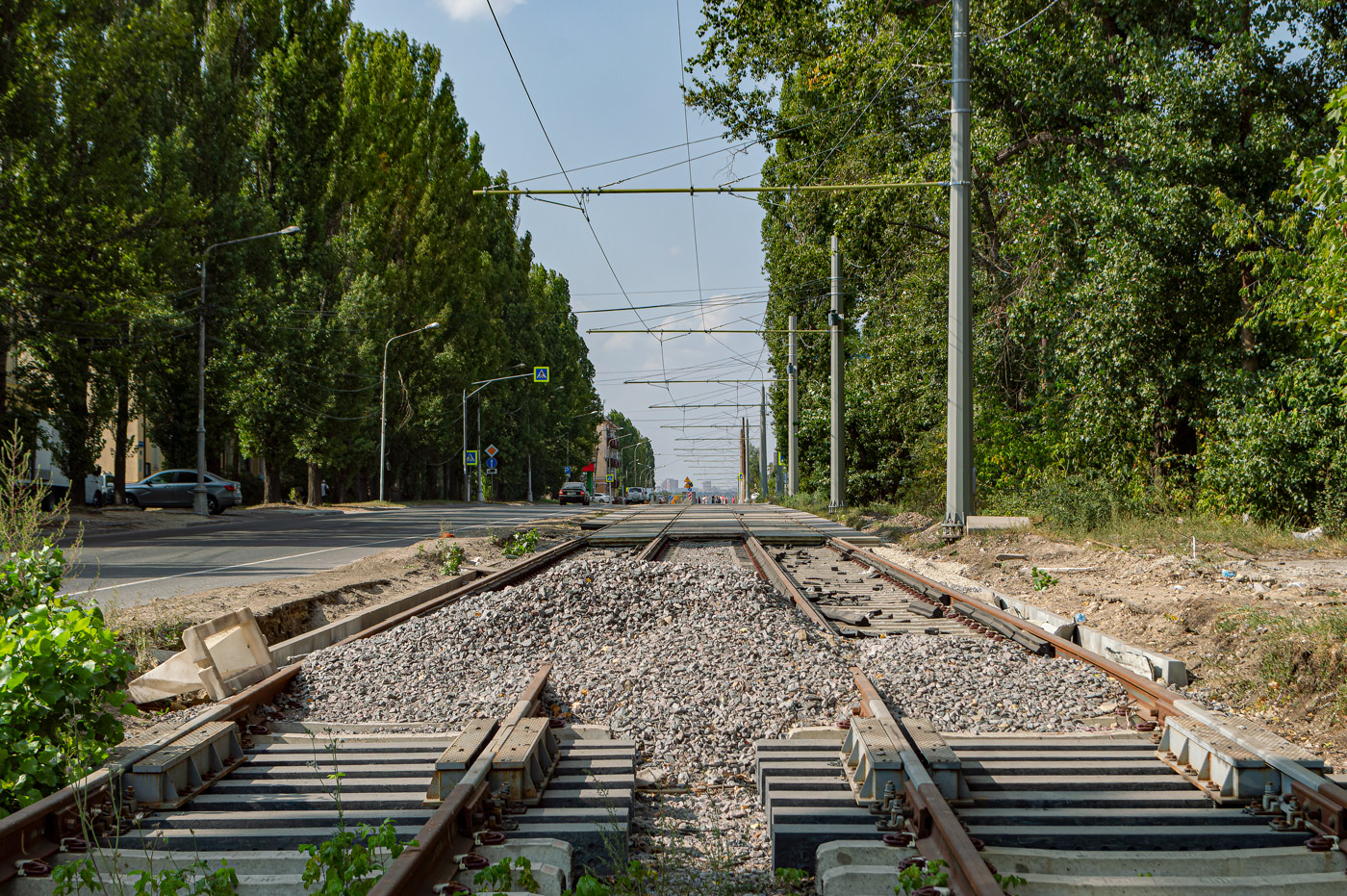 Липецк — Ремонт трамвайных путей в рамках концессионного соглашения