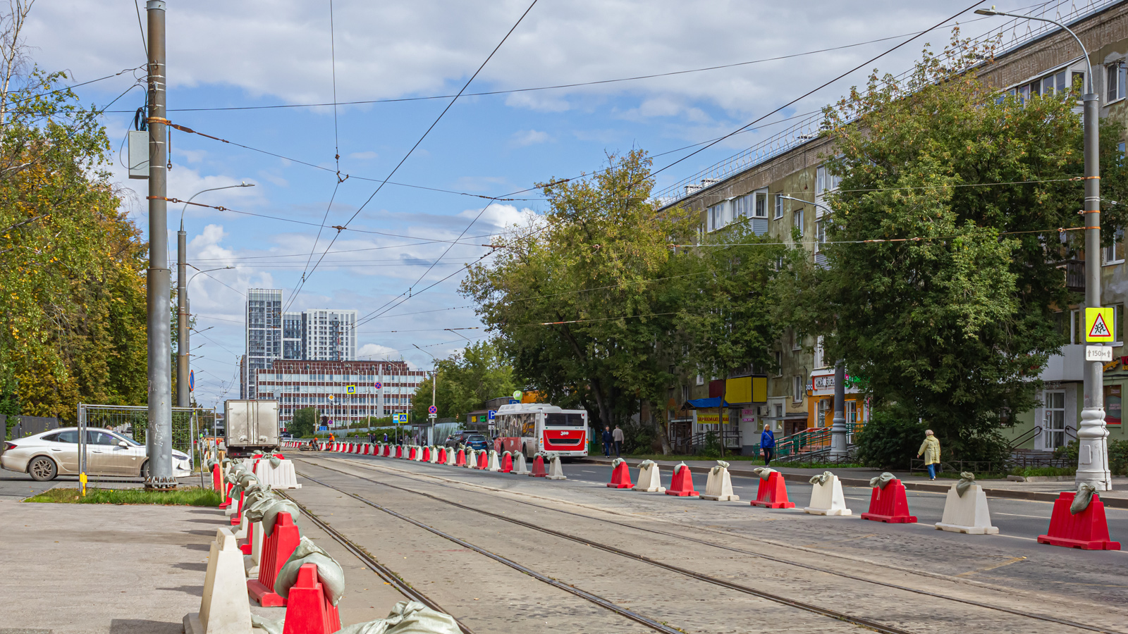 Perm — Construction and Reconstruction Projects; Perm — Tramway Lines and Infrastructure