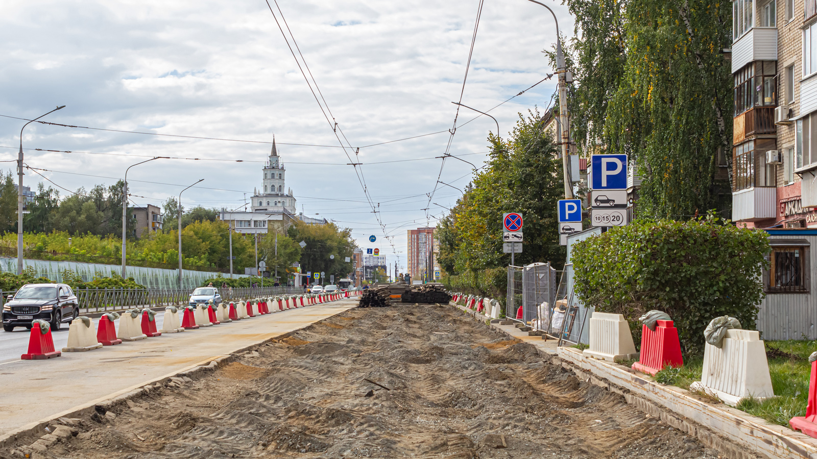 Perm — Construction and Reconstruction Projects; Perm — Tramway Lines and Infrastructure
