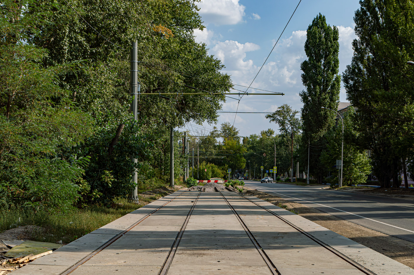 Липецк — Ремонт трамвайных путей в рамках концессионного соглашения