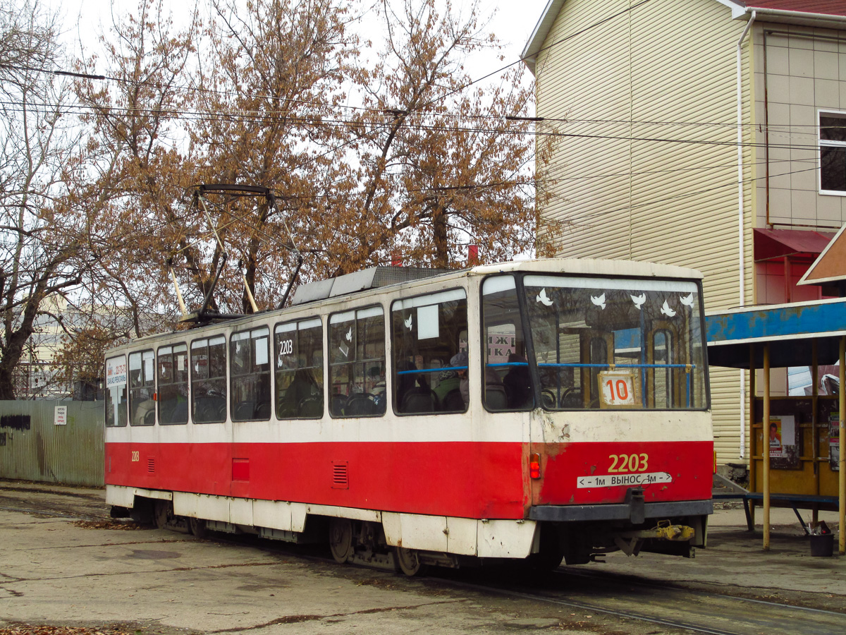 Ulyanovsk, Tatra T6B5SU Br. 2203