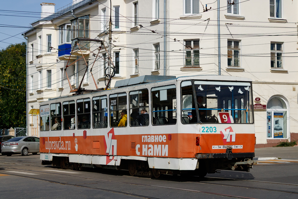 Ульяновск, Tatra T6B5SU № 2203
