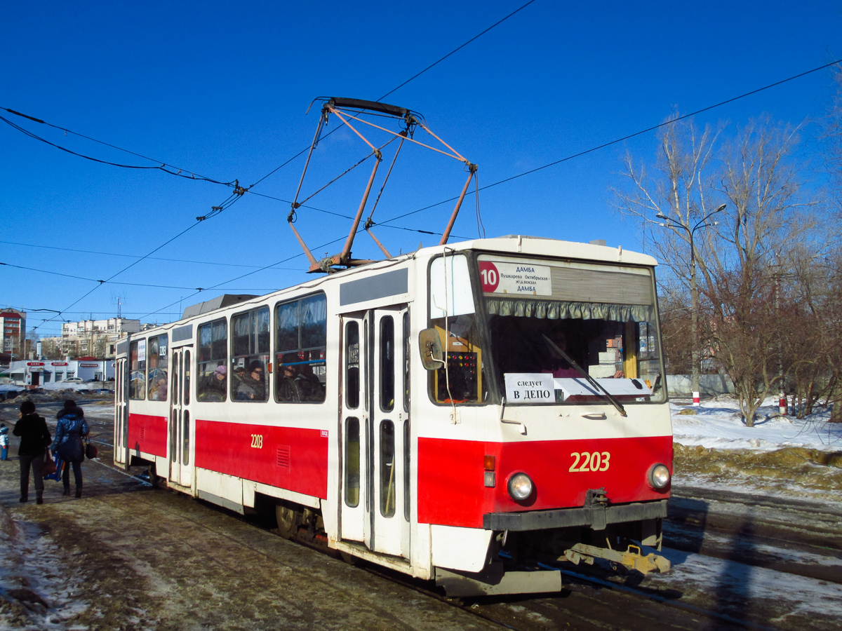 Ульяновск, Tatra T6B5SU № 2203