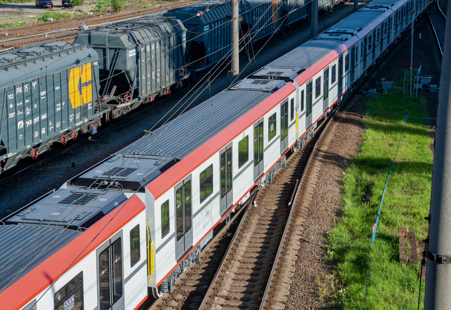 聖彼德斯堡, 81-726.1 "Baltiets" # 26146; 聖彼德斯堡 — Metro — Transport of subway cars by railway